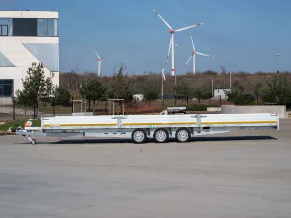 8m ladtrailer